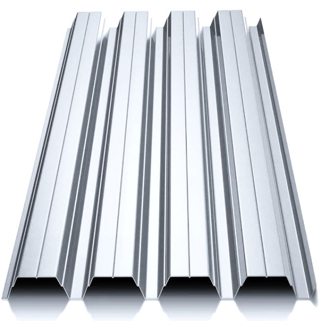 Corrugated sheet metal